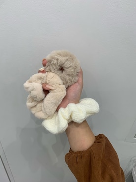 「アイテム（ヘアアクセサリー、ベージュ系）」を使った、しげお🌷⸝⋆さん（レディース・155cm）の秋コーディネート