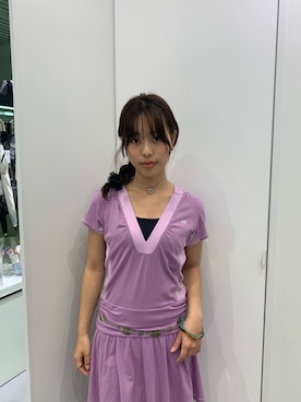 「アイテム（ヘアゴム）」を使った、しげお🌷⸝⋆さん（レディース・155cm）の秋コーディネート
