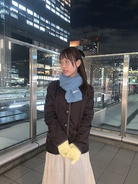 「アイテム（ヘアゴム）」を使った、しげお🌷⸝⋆さん（レディース・155cm）の秋コーディネート