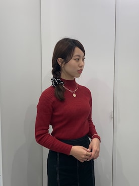 「アイテム（ヘアゴム）」を使った、しげお🌷⸝⋆さん（レディース・155cm）の秋コーディネート