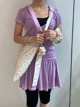 「アイテム（ヘアゴム）」を使った、しげお🌷⸝⋆さん（レディース・155cm）の秋コーディネート