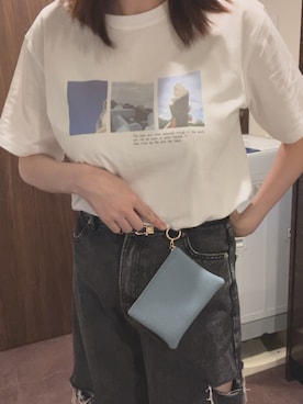 「etoll.（エトル）のアイテム」を使った、ぽんさん（レディース・161cm）の夏コーディネート