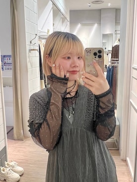 「アイテム（オールインワン・サロペット）」を使った、asuuu33さん（レディース・155cm・20代）の秋コーディネート