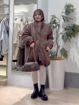 asuuu33さん(レディース・155cm)の冬コーディネート