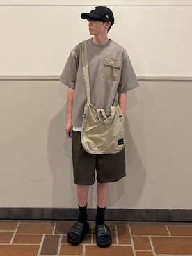 「アクセント」｜kousei085さん（メンズ・175cm）の夏コーディネート