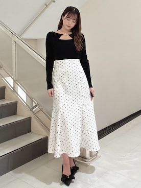 舞桜さん（レディース・165cm）の冬コーディネート