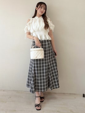 舞桜さん（レディース・165cm）の夏コーディネート