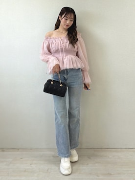 「トレンドコーデ」｜舞桜さん（レディース・165cm）の春コーディネート