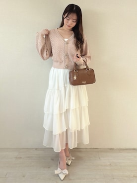 舞桜さん（レディース・165cm）の春コーディネート