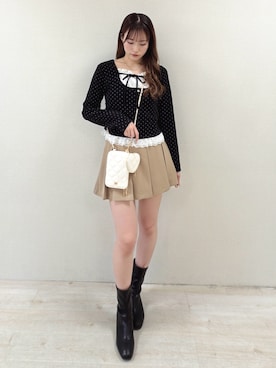 舞桜さん（レディース・165cm）の冬コーディネート