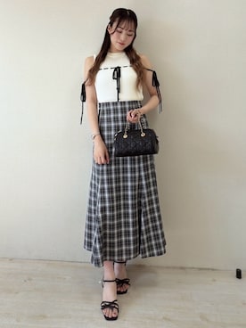 舞桜さん（レディース・165cm）の夏コーディネート