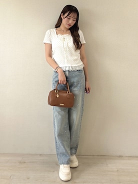 「INGNI（イング）のアイテム」を使った、舞桜さん（レディース・165cm）の春コーディネート