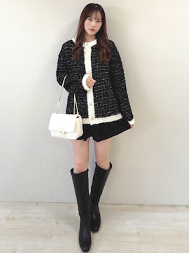 舞桜さん（レディース・165cm）の冬コーディネート