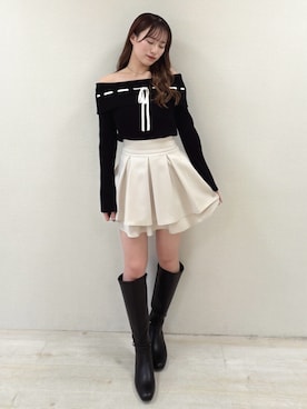 舞桜さん（レディース・165cm）の冬コーディネート