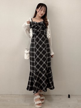 「トレンドコーデ」｜舞桜さん（レディース・165cm）の夏コーディネート