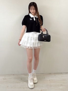 「INGNI（イング）のアイテム」を使った、舞桜さん（レディース・165cm）の春コーディネート