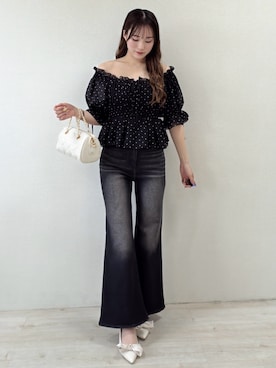 「INGNI（イング）のアイテム（バッグ）」を使った、舞桜さん（レディース・165cm）の春コーディネート