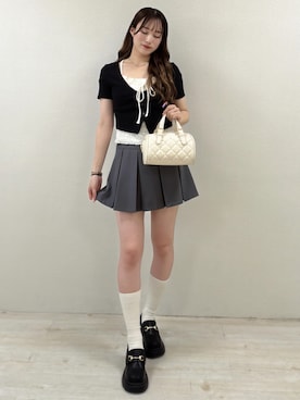 「INGNI（イング）のアイテム（バッグ）」を使った、舞桜さん（レディース・165cm）の春コーディネート