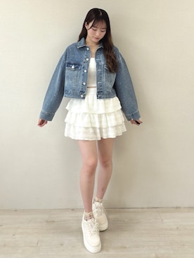 舞桜さん（レディース・165cm）の春コーディネート