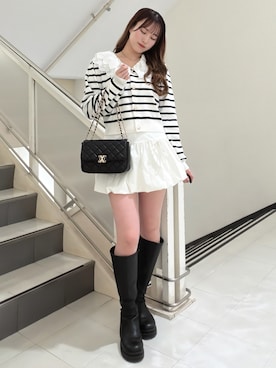 舞桜さん(レディース・165cm)の冬コーディネート