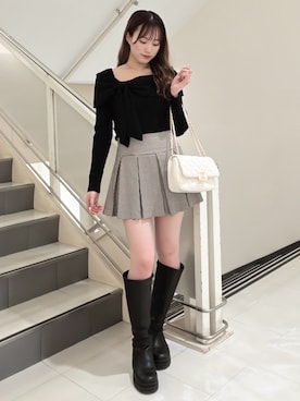 舞桜さん（レディース・165cm）の冬コーディネート