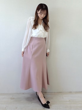 「INGNI（イング）のアイテム」を使った、舞桜さん（レディース・165cm）の春コーディネート