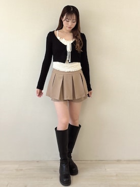 「INGNI（イング）のアイテム」を使った、舞桜さん（レディース・165cm）の春コーディネート