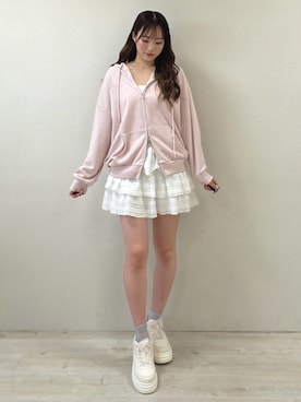 「トレンドコーデ」｜舞桜さん（レディース・165cm）の春コーディネート