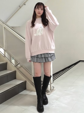 舞桜さん（レディース・165cm）の冬コーディネート