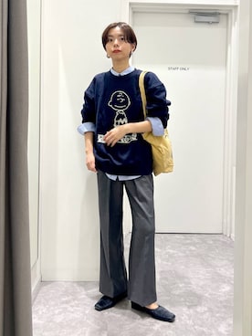 「アイテム（財布/小物）」を使った、hikaruさん（レディース・161cm・30代）の秋コーディネート