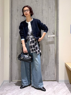 「GLOBAL WORK（グローバルワーク）のアイテム」を使った、hikaruさん（レディース・161cm）の秋コーディネート