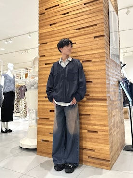 「アイテム（カーディガン/ボレロ）」を使った、kuon1206さん（メンズ・172cm）の夏コーディネート