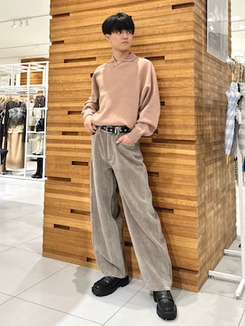 くおんさん（メンズ・172cm・20代）の秋コーディネート