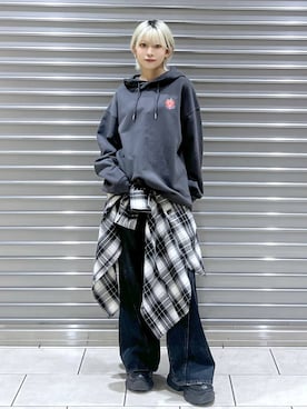 「PBLIM（ページボーイリム）のアイテム」を使った、たなべさん（レディース・156cm）の秋コーディネート