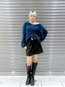 「PAGEBOY（ページボーイ）のアイテム」を使った、たなべさん（レディース・156cm）の秋コーディネート