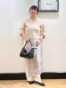 「A part by（アパートバイ）のアイテム（パンプス）」を使った、ap erikaさん（レディース・157cm）の秋コーディネート