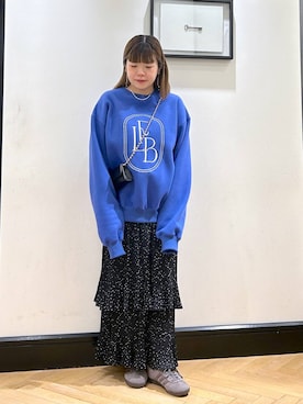 「A part by（アパートバイ）のアイテム（スニーカー）」を使った、ap erikaさん（レディース・157cm）の秋コーディネート