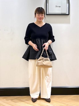 「A part by（アパートバイ）のアイテム」を使った、ap erikaさん（レディース・157cm）の秋コーディネート