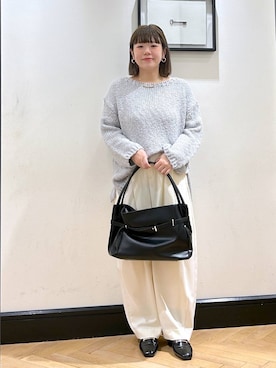 「A part by（アパートバイ）のアイテム（ネックレス）」を使った、ap erikaさん（レディース・157cm）の秋コーディネート