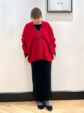 「アイテム（ワンピース/ドレス）」を使った、ap erikaさん（レディース・157cm・30代）の秋コーディネート