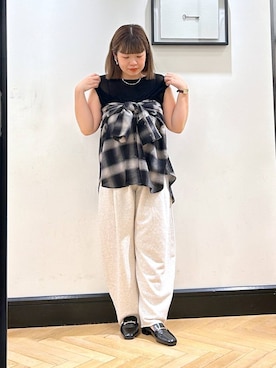 「アイテム（アクセサリー）」を使った、ap erikaさん（レディース・157cm・30代）の夏コーディネート
