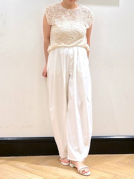 「A part by（アパートバイ）のアイテム」を使った、seさん（レディース・157cm）の夏コーディネート