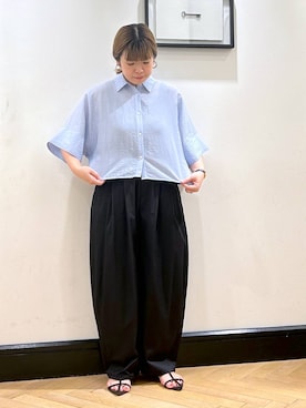 「A part by（アパートバイ）のアイテム」を使った、seさん（レディース・157cm）の夏コーディネート