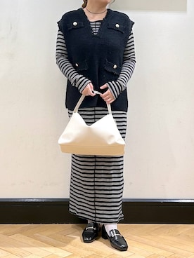 「A part by（アパートバイ）のアイテム」を使った、ap erikaさん（レディース・157cm）の秋コーディネート