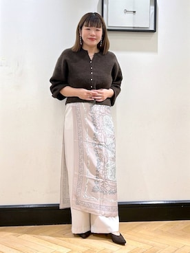 「A part by（アパートバイ）のアイテム（パンプス）」を使った、ap erikaさん（レディース・157cm）の秋コーディネート