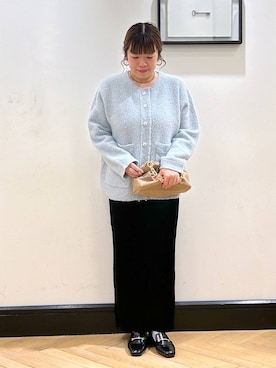 「アイテム（スカート）」を使った、ap erikaさん（レディース・157cm・30代）の秋コーディネート