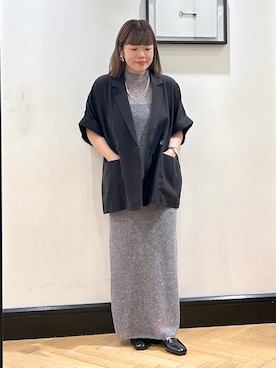 「アイテム（ワンピース）」を使った、ap erikaさん（レディース・157cm・30代）の夏コーディネート