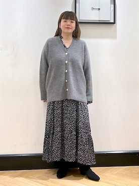 「アイテム（ワンピース/ドレス）」を使った、ap erikaさん（レディース・157cm・30代）の秋コーディネート