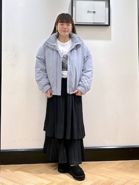 「アイテム（スリッポン）」を使った、ap erikaさん（レディース・157cm・30代）の秋コーディネート