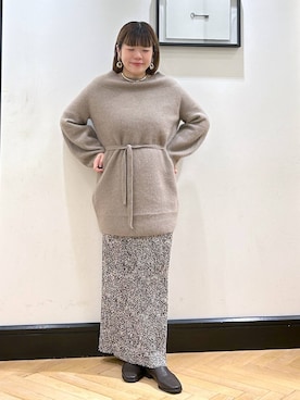 「アイテム（ワンピース/ドレス）」を使った、ap erikaさん（レディース・157cm・30代）の秋コーディネート